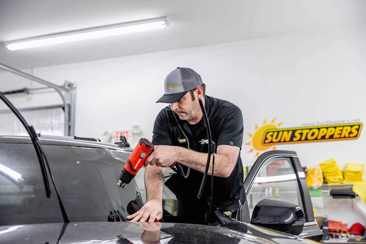 Sun Stoppers Front Royal car tinting work
